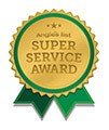Angies List Super Service Award badge