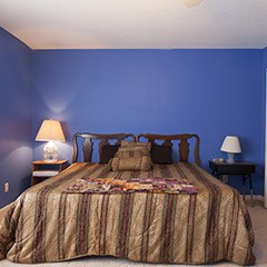 blue bedroom